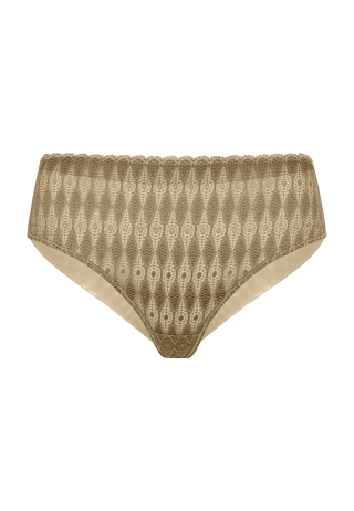 Lotus M7106 Lace Brief - Khaki